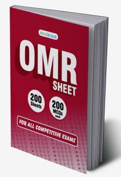 OMR Sheet for all competitive exams - 200 sheets 200 MCQs each