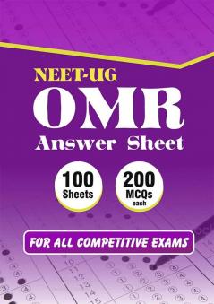 NEET Exam OMR Sheets Of 200 MCQs