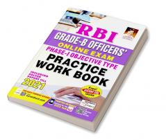RBI Grade-B Officer Online Exam  Phase-I Objective Type Practice Work Book Including Solved Papers Till 2021