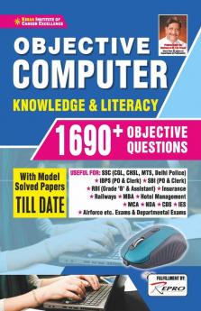 Objective Computer Knowledge & Literacy 1690+ Objective Question With Model Solved Papers-Till Date