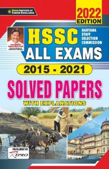 HSSC All Exams 2015 - 2021 Solved Paper with Explanations