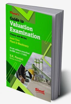 Guide to Valuation Examinations [Theory with MCQs] Asset Class Plant & Machinery