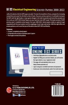 GATE 2023 : Electrical Engineering - Solved Papers 2000-2022 by GKP