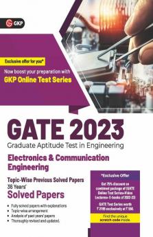GATE 2023 : Electronics & Communication Engineering - 36 Years' Topic-wise Previous Solved Papers by GKP