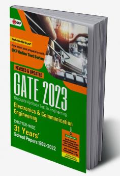 GATE 2023 : Electronics & Communication Engineering - 31 Years' Chapter-wise Solved Papers (1992-2022) by GKP