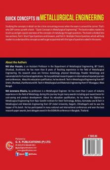 Quick Concepts in Metallurgical Engineering by M.I. Hussain & Z. Basha
