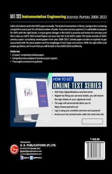 GATE 2023 : Instrumentation Engineering - Solved Papers 2000-2022