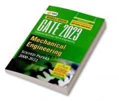 GATE 2023 : Mechanical Engineering - Solved Papers (2000-2022) By GKP