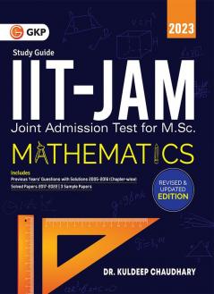 IIT JAM (Joint Admission Test for M.Sc.)2022-23 : Mathematics