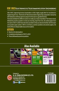 UPSC ESE 2023 Electronics & Telecommunication Engineering - Guide by Deepak Gupta