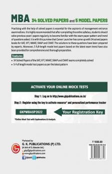 MBA 2021-22 : Solved Papers (XAT|IIFT|NMAT|SNAP|CMAT)
