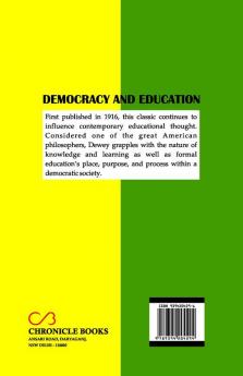 Democracy and Education