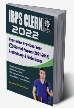 IBPS Clerk 2022 Year wise 14 Previous Year Solved Papers (2021-2015) Pre & Main Exam