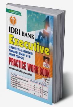 IDBI Bank Executive Practice Work Book with Detailed Explanation