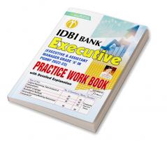 IDBI Bank Executive Practice Work Book with Detailed Explanation