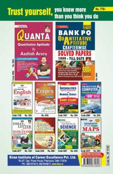 Bank Clerical Solved Papers For IBPS SBI NABARD Bank Clerk & RBI Assistant CWE- 2022