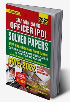 IBPS Gramin Bank Officer (PO) Solved Papers IBPS RRB Officer (Scale- 1 2 & 3) - CWE-2022