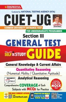 CUET UG Section 3 General Test Self Study Guide