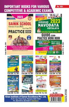 Sainik School Entrance Exam 2023 General Knowledge for Class 6