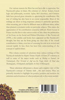 Ibn Taymiyyah Expounds on Islam: Selected Writings of Ibn Taymiyyah on Islamic Faith Life and Society