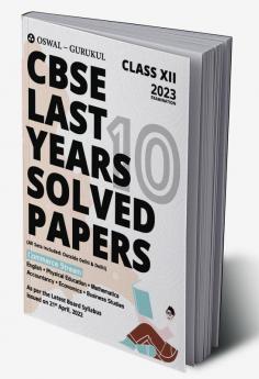 Oswal - Gurukul Last Years 10 Solved Papers Commerce: CBSE Class 12 for Exam 2023