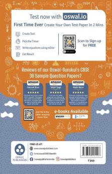 Oswal - Gurukul 36 Sample Question Papers Commerce Stream : CBSE Class 12 Exam 2023