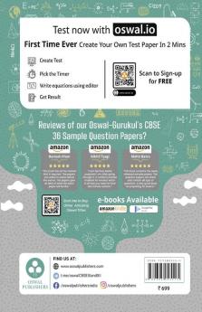 Oswal - Gurukul 36 Sample Question Papers Humanities Stream : CBSE Class 12 Exam 2023
