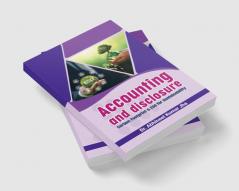 Accounting and Disclosure [ Carbon Footprint & ESG For Sustainability ]