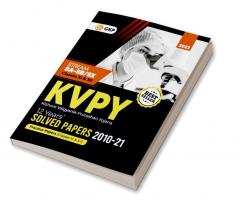 KVPY : Stream SA & SB / SX (Class XI & XII) - 12 Years' Solved Papers 2010 - 2021 by GKP