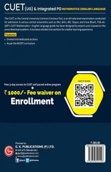 CUET 2022 : Mathematics and English Guide by Amit Singh & Shiva Kumar