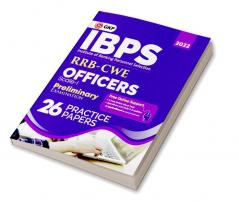 IBPS 2022 : RRB-CWE Officers Scale I Preliminary - 26 Practice Papers