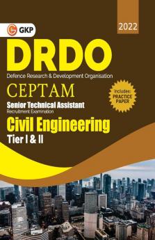 DRDO CEPTAM - Senior Technical Assistant Tier I & II - Civil Engineering by GKP