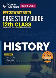 Board plus CUET 2023 CL Master Series - CBSE Study Guide - Class 12 - History
