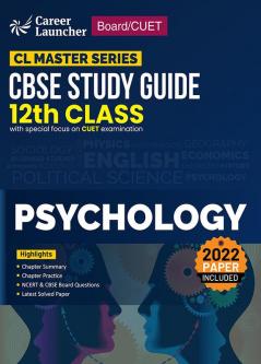 Board plus CUET 2023 CL Master Series - CBSE Study Guide - Class 12 - Psychology