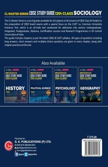 Board plus CUET 2023 CL Master Series - CBSE Study Guide - Class 12 - Sociology