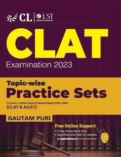 CLAT 2022 : Topic-Wise Practice Sets by GKP