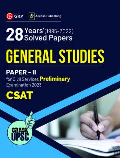 UPSC General Studies Paper II CSAT 28 Years Solved Papers 1995-2022
