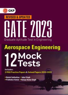 GATE 2023 : Aerospace Engineering - 12 Mock Tests