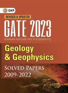 GATE 2023 Geology and Geophysics - Solved Papers (2009 - 2022)