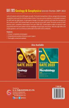 GATE 2023 Geology and Geophysics - Solved Papers (2009 - 2022)