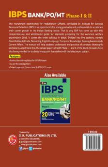 IBPS 2022 : Bank PO / MT Phase I & II - Guide by GKP
