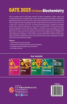GATE 2023 : Life science - Biochemistry - Guide by Dr. Prabhanshu Kumar Dr. Pawan Kr. Maurya Er. Preeti T. Kumar