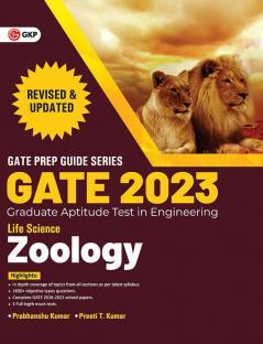 GATE 2023 : Life Science - Zoology - Guide by Dr. Prabhanshu Kumar Er. Preeti Tripathi
