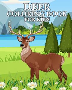 Deer Coloring Book for Kids