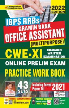 IBPS RRBs Gramin Bank Office Assistant Multipurpose CWE XI Online Prelim Exam- PWB (43-sets)