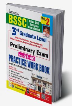 BSSC 3rd Graduate Level Preliminary Exam Sets 21-40 Practice Work Book- Volume 2