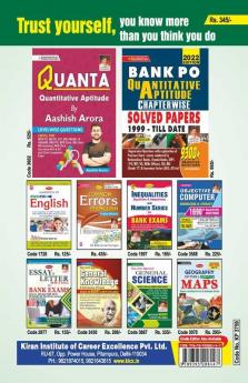 IBPS Bank Clerk CRP 2022- 25 Previous Exams Solved Papers- 2022 Edition