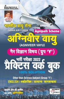 Indian Air Force Agnipath Scheme Agniveer Vayu Non Science Subject (Group Y) Practice Work Book