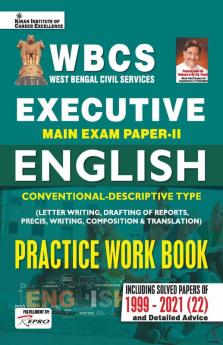 WBCS Executive Main Exam Paper-II English Conventional Descriptive Typ-  PWB (1999 -2021 (22))