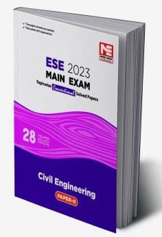 ESE 2023 Mains Examination Civil Engineering Conventional Paper II